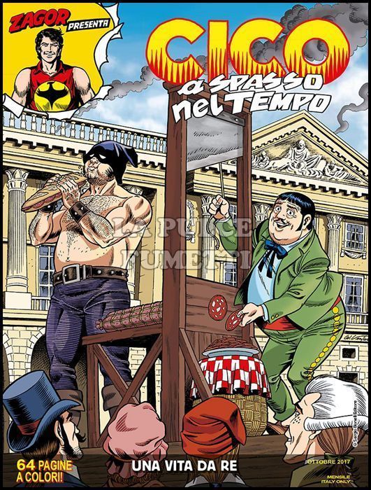 ZAGOR ALBO GIGANTE # 8 - CICO A SPASSO NEL TEMPO 5: UNA VITA DA RE